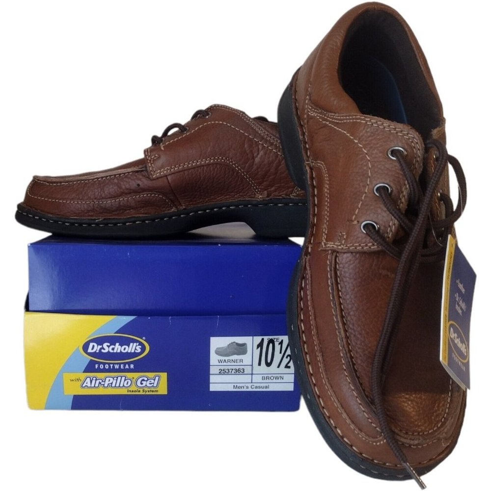 Dr. Scholl's Men's Shoes size 10.5 NEW Brown Leather